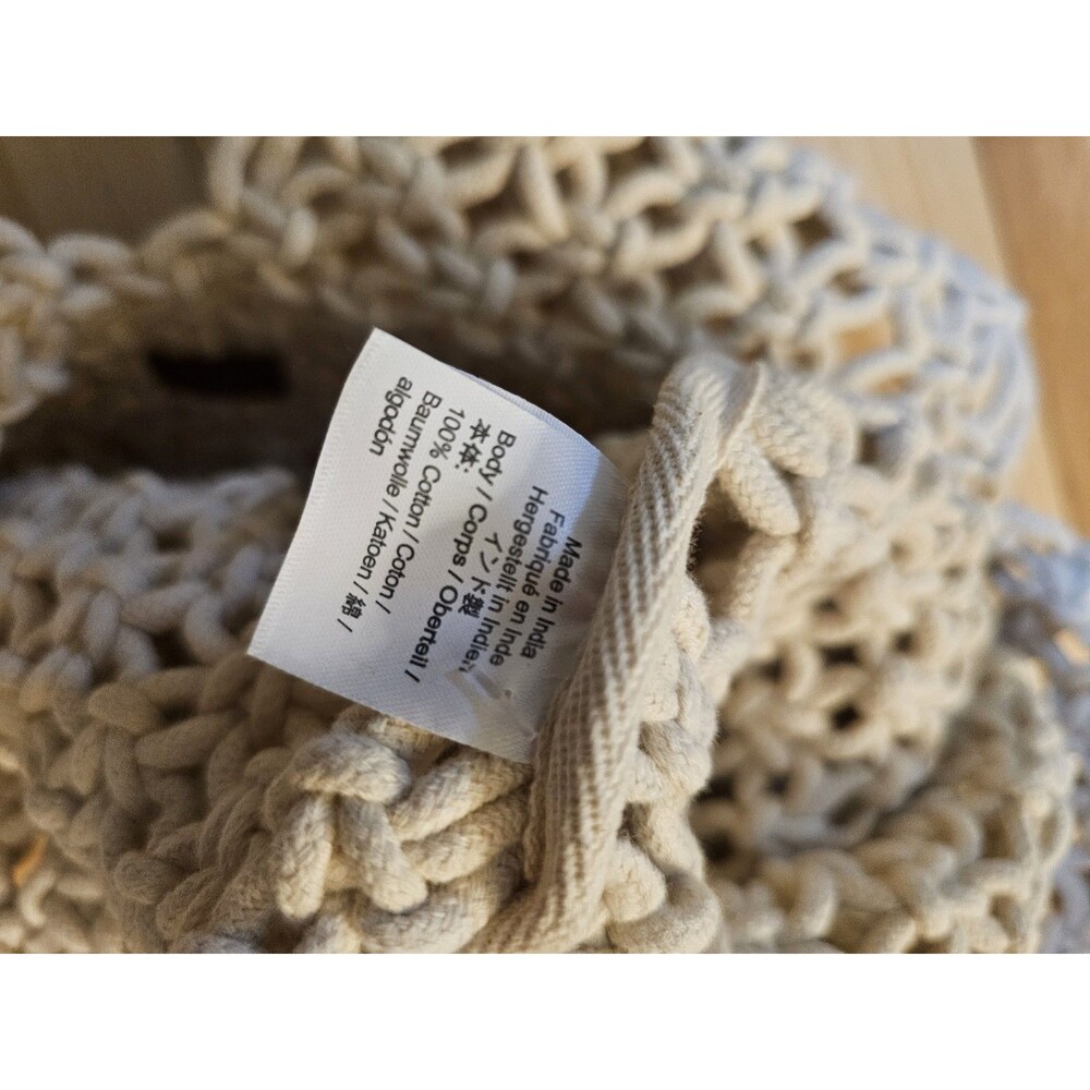 NWT J.Crew Macrame Rope Net Market - Picture 7 of 7